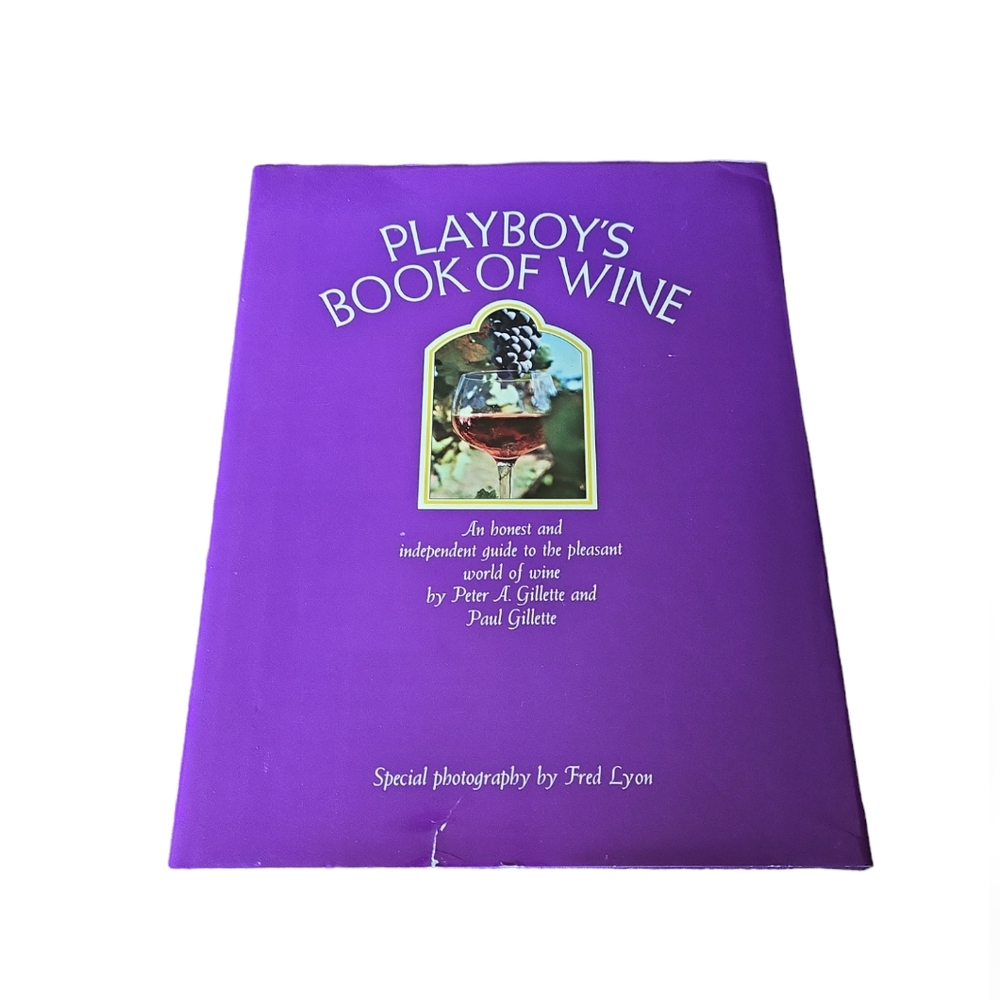 PLAYBOY'S BOOK OF WINE. HARDCOVER BOOK
